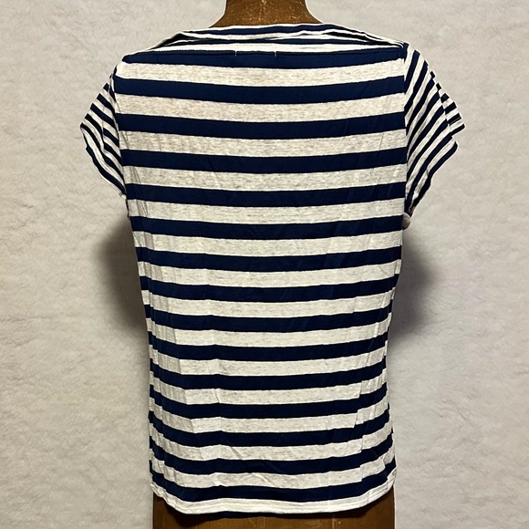 Burberry pre-owned boat neck tee - Picture 2 of 6